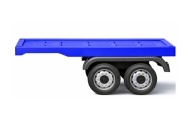 Puspriekabė elektromobiliui HL358 Mercedes Scania Actros, Blue-Elektromobiliai vaikams, Sunkvežimiai-e-vaikas