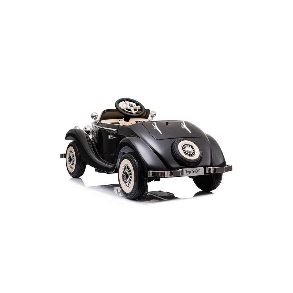 Elektromobilis Mercedes 540K, Black-Elektromobiliai vaikams, Mašinos-e-vaikas