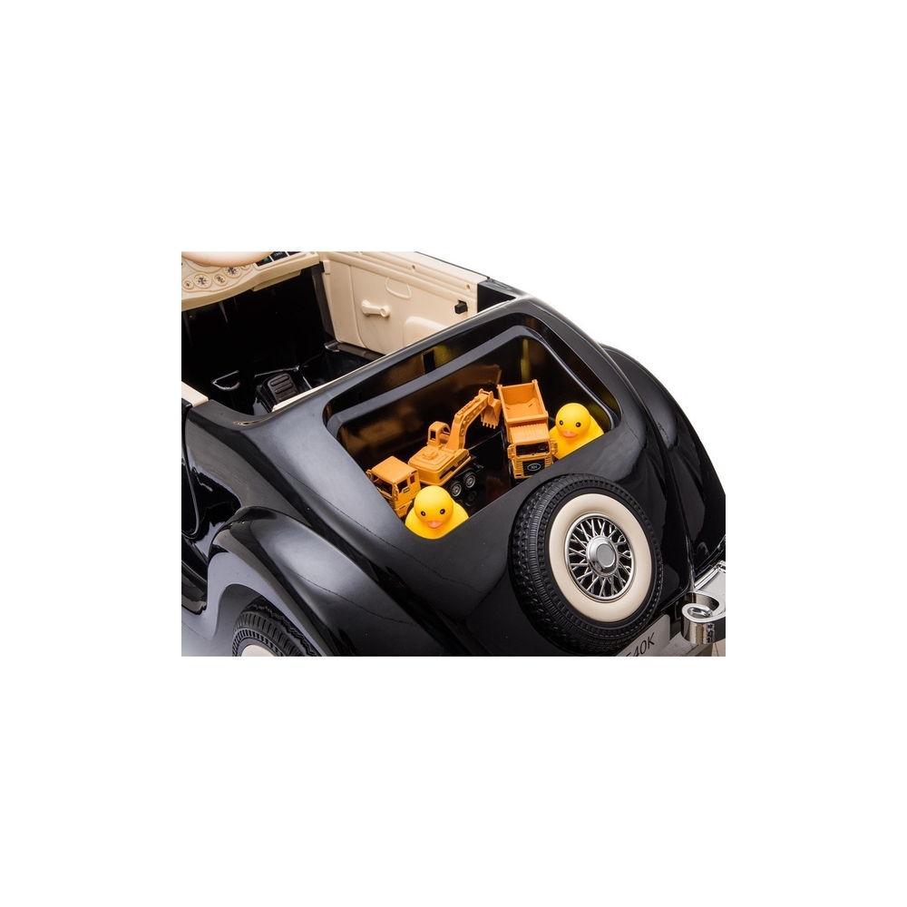 Elektromobilis Mercedes 540K, Black-Elektromobiliai vaikams, Mašinos-e-vaikas