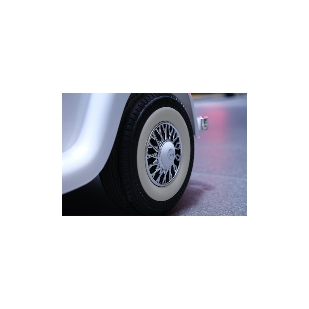 Elektromobilis Mercedes 540K, White-Elektromobiliai vaikams, Mašinos-e-vaikas
