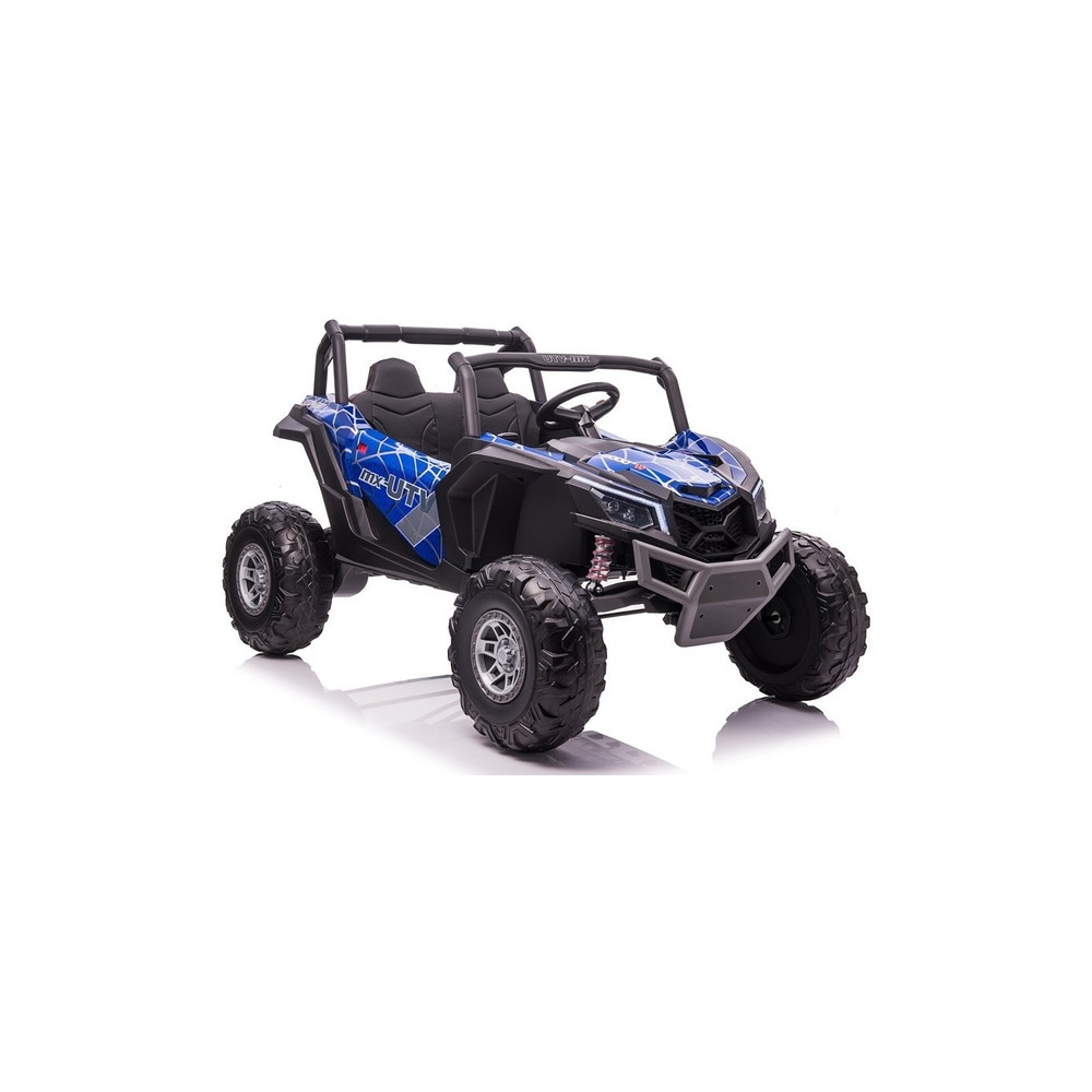 Elektrinis Buggy UTV-MX MP4, Blue Spider-Elektromobiliai vaikams, Keturračiai ir bagiai-e-vaikas
