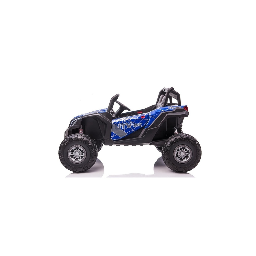 Elektrinis Buggy UTV-MX MP4, Blue Spider-Elektromobiliai vaikams, Keturračiai ir bagiai-e-vaikas
