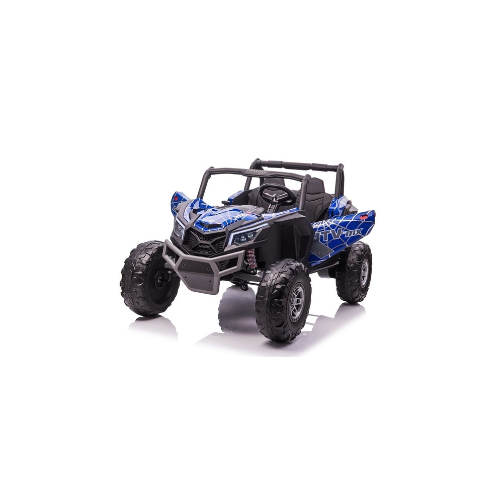 Elektrinis Buggy UTV-MX MP4, Blue Spider-Elektromobiliai vaikams, Keturračiai ir bagiai-e-vaikas