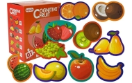 Puzzle Edukacyjne Dla Niemowląt Owoce 5 Części 40 Elementów
