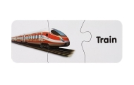 Mokomoji dėlionė Transportas 10 jungčių