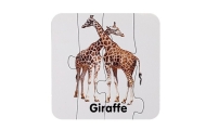 Educational Puzzle Wild Animals Puzzle 10 English Connections
