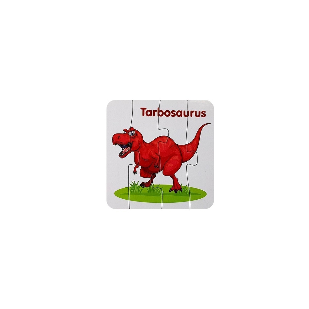 Educational Puzzle English Dinosaurs 10 Connections