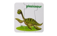 Edukacinė dėlionė Dinozaurai Anglų kalba 10 jungčių