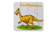 Edukacinė dėlionė Dinozaurai Anglų kalba 10 jungčių