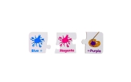 Puzzle Educational English Colors 10 Connections