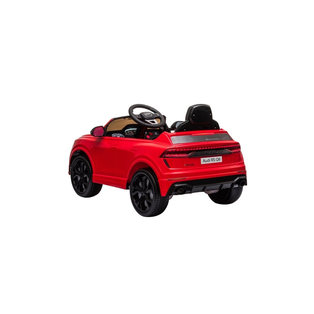 Elektromobilis Audi RS Q8, Red-Elektromobiliai vaikams, Visureigiai-e-vaikas