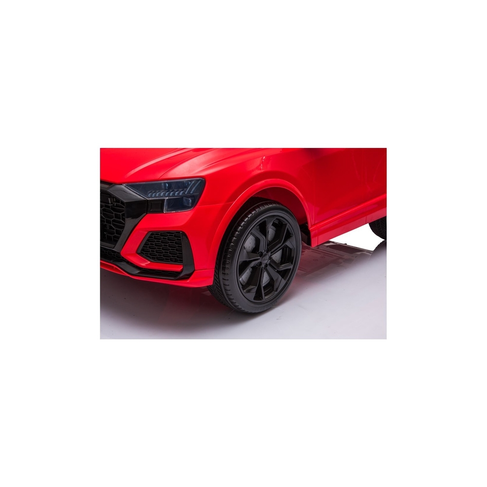 Elektromobilis Audi RS Q8, Red-Elektromobiliai vaikams, Visureigiai-e-vaikas