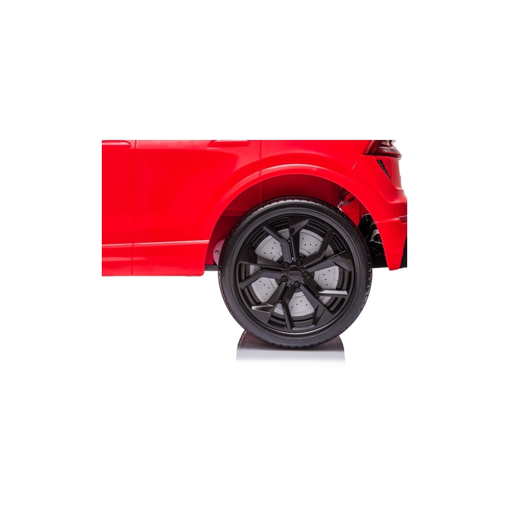Elektromobilis Audi RS Q8, Red-Elektromobiliai vaikams, Visureigiai-e-vaikas