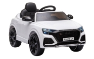 Elektromobilis Audi RS Q8, White-Elektromobiliai vaikams, Visureigiai-e-vaikas
