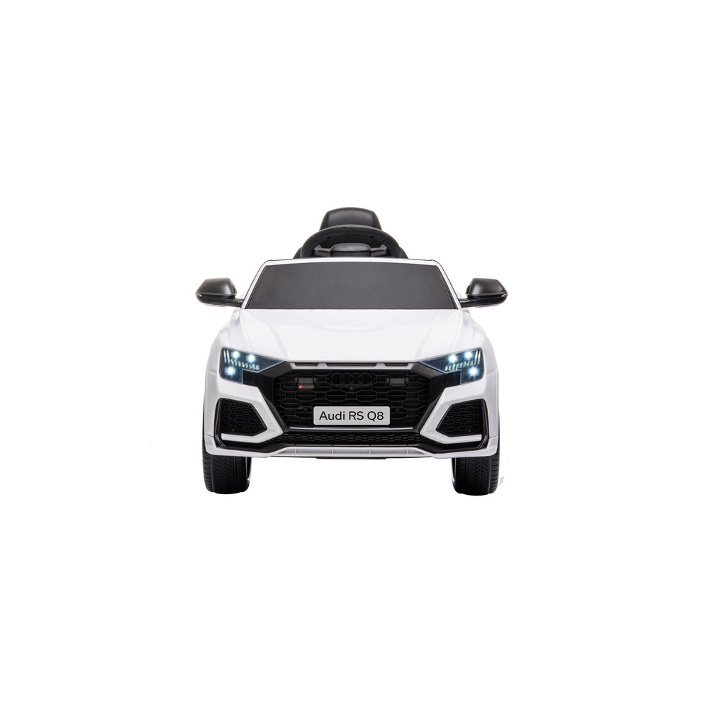 Elektromobilis Audi RS Q8, White-Elektromobiliai vaikams, Visureigiai-e-vaikas