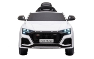 Elektromobilis Audi RS Q8, White-Elektromobiliai vaikams, Visureigiai-e-vaikas