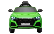 Elektromobilis Audi RS Q8, Green-Elektromobiliai vaikams, Visureigiai-e-vaikas