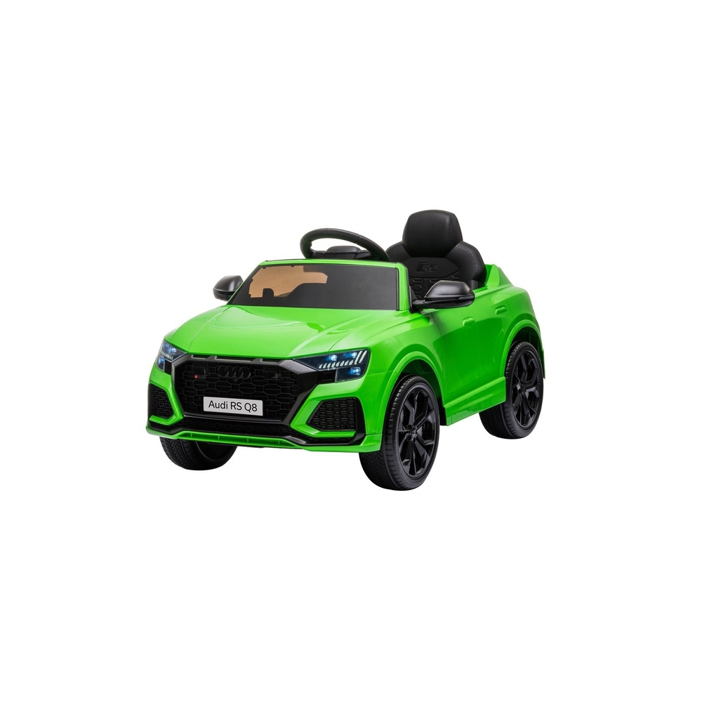 Elektromobilis Audi RS Q8, Green-Elektromobiliai vaikams, Visureigiai-e-vaikas