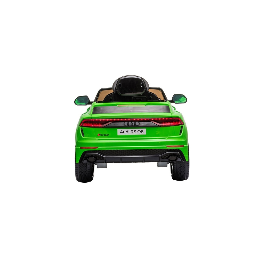 Elektromobilis Audi RS Q8, Green-Elektromobiliai vaikams, Visureigiai-e-vaikas