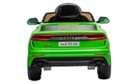 Elektromobilis Audi RS Q8, Green-Elektromobiliai vaikams, Visureigiai-e-vaikas