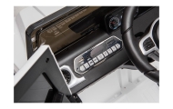 Elektromobilis Mercedes G500 JJ2077, White-Elektromobiliai vaikams, Visureigiai-e-vaikas