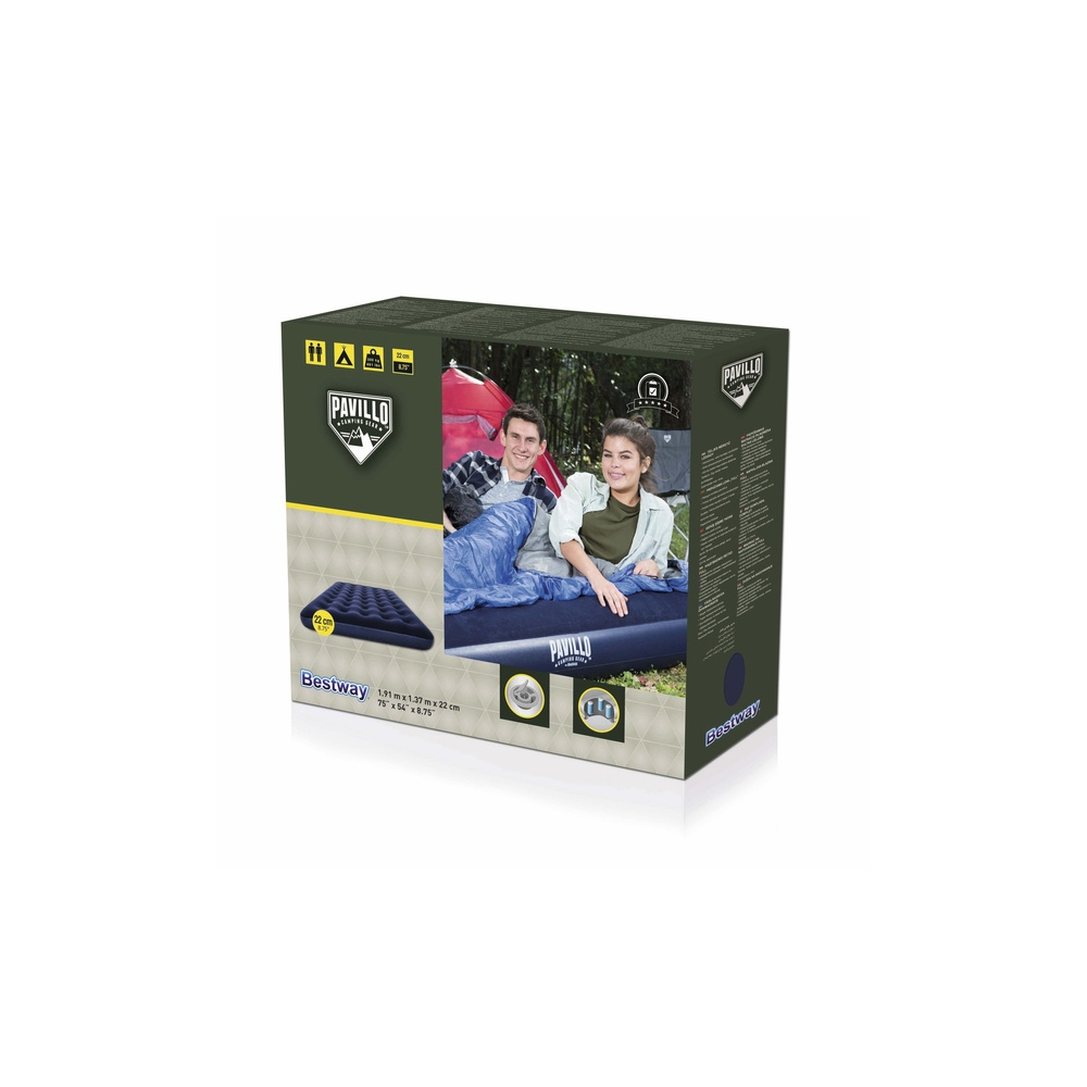 Pripučiamas čiužinys 191 x 137 x 22 cm Bestway 67002