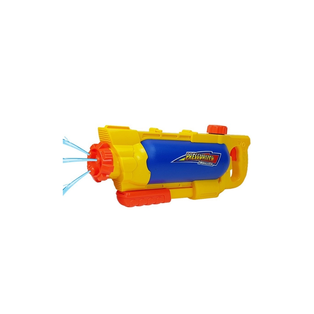 Vandens pistoletas su rezervuaru 1450 ml geltonos ir mėlynos spalvos
