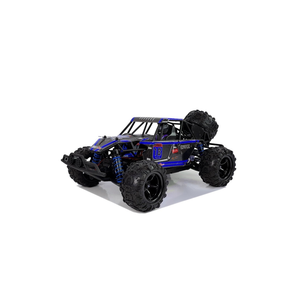Auto Terenowe Buggy Zdalnie Sterowane 1:18 Niebieskie ENOZE 9303E 45 km/h