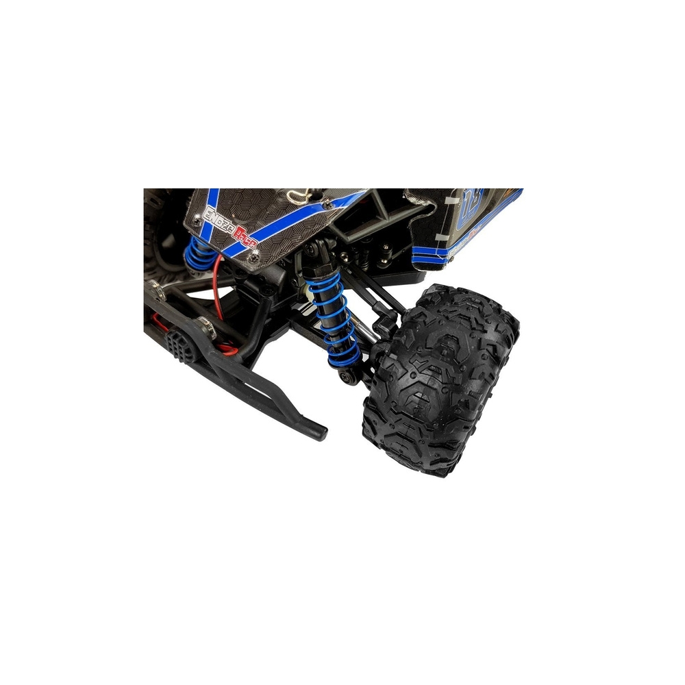 Auto Terenowe Buggy Zdalnie Sterowane 1:18 Niebieskie ENOZE 9303E 45 km/h