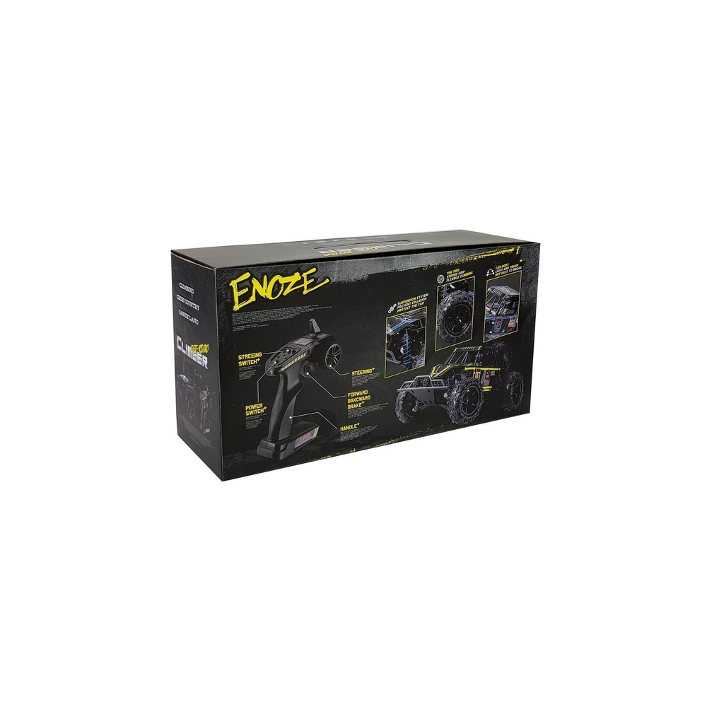 Auto Terenowe Off-Road Zdalnie Sterowane 1:18 Czarne ENOZE 9304E 40 km/h