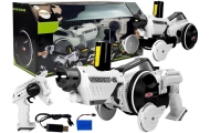 Gun Launcher Car 2 in 1 Remotely Operated Foam Discs White