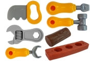 Tool Set Backpack Workshop Orange and Grey