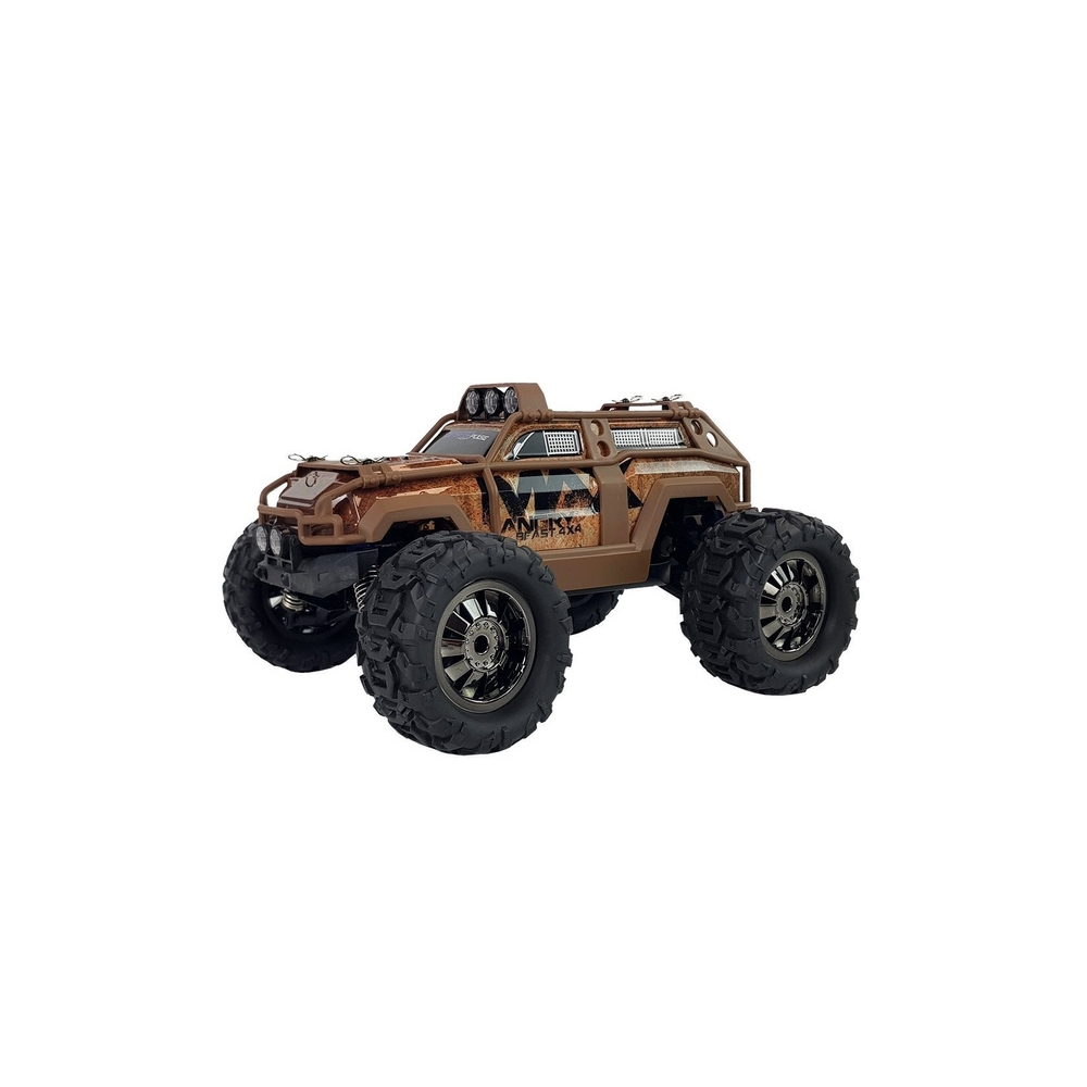 Rally Car Remote Controlled Brown 2.4G 1:18 35 km/h Speed Control