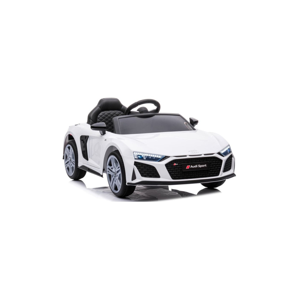 Elektromobilis Audi R8 Lift A300, White-Elektromobiliai vaikams, Mašinos-e-vaikas