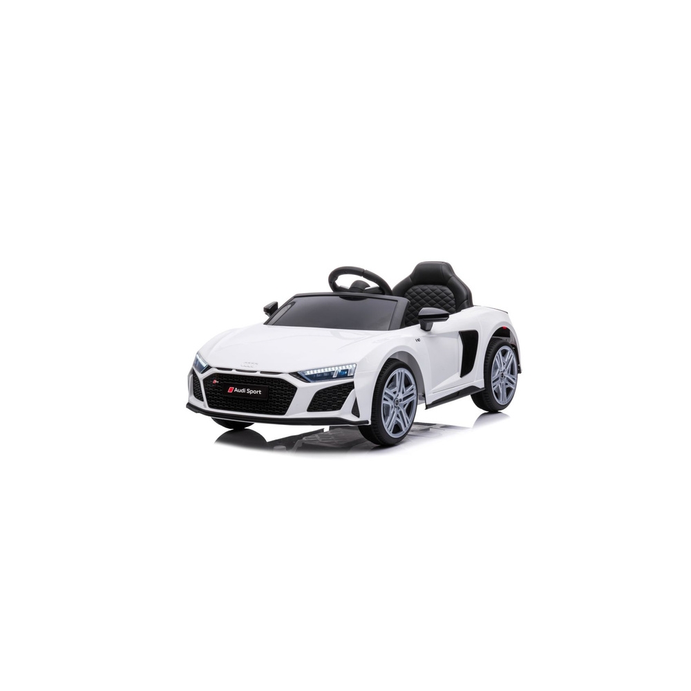 Elektromobilis Audi R8 Lift A300, White-Elektromobiliai vaikams, Mašinos-e-vaikas