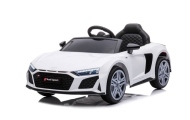 Elektromobilis Audi R8 Lift A300, White-Elektromobiliai vaikams, Mašinos-e-vaikas