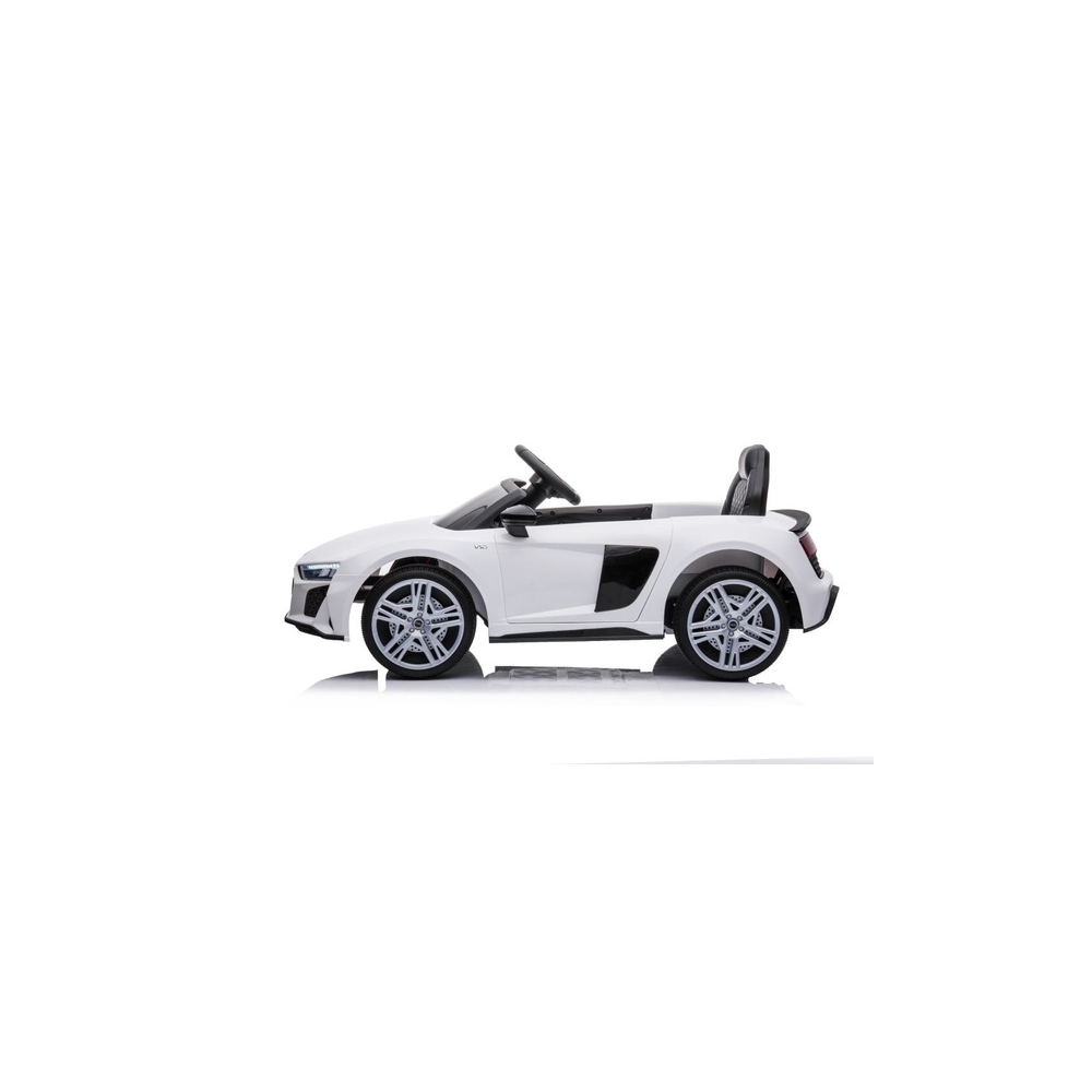 Elektromobilis Audi R8 Lift A300, White-Elektromobiliai vaikams, Mašinos-e-vaikas