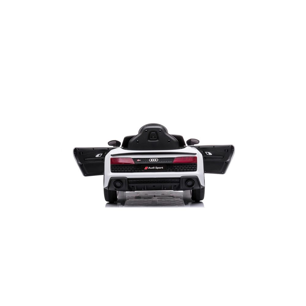 Elektromobilis Audi R8 Lift A300, White-Elektromobiliai vaikams, Mašinos-e-vaikas