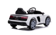 Elektromobilis Audi R8 Lift A300, White-Elektromobiliai vaikams, Mašinos-e-vaikas