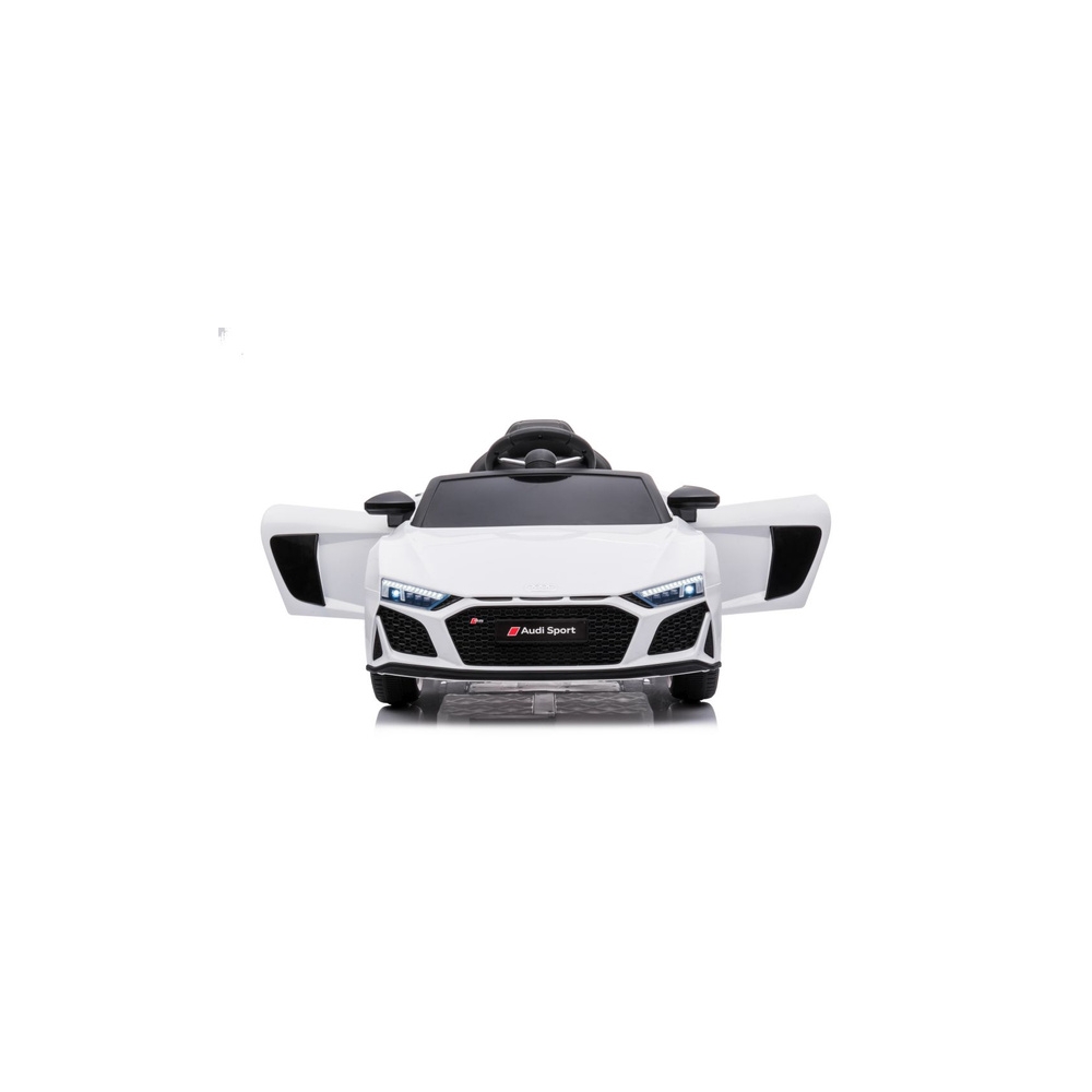 Elektromobilis Audi R8 Lift A300, White-Elektromobiliai vaikams, Mašinos-e-vaikas