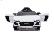 Elektromobilis Audi R8 Lift A300, White-Elektromobiliai vaikams, Mašinos-e-vaikas