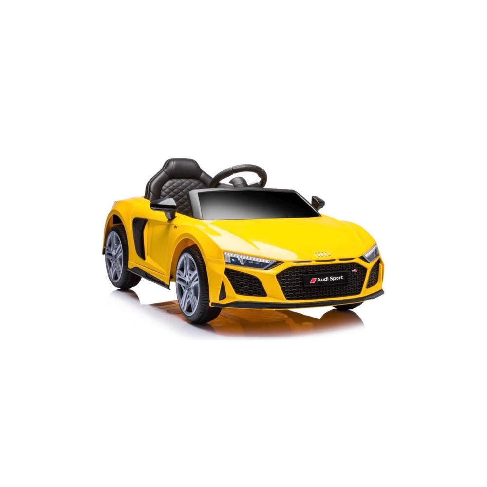 Elektromobilis Audi R8 Lift A300, Yellow-Elektromobiliai vaikams, Mašinos-e-vaikas