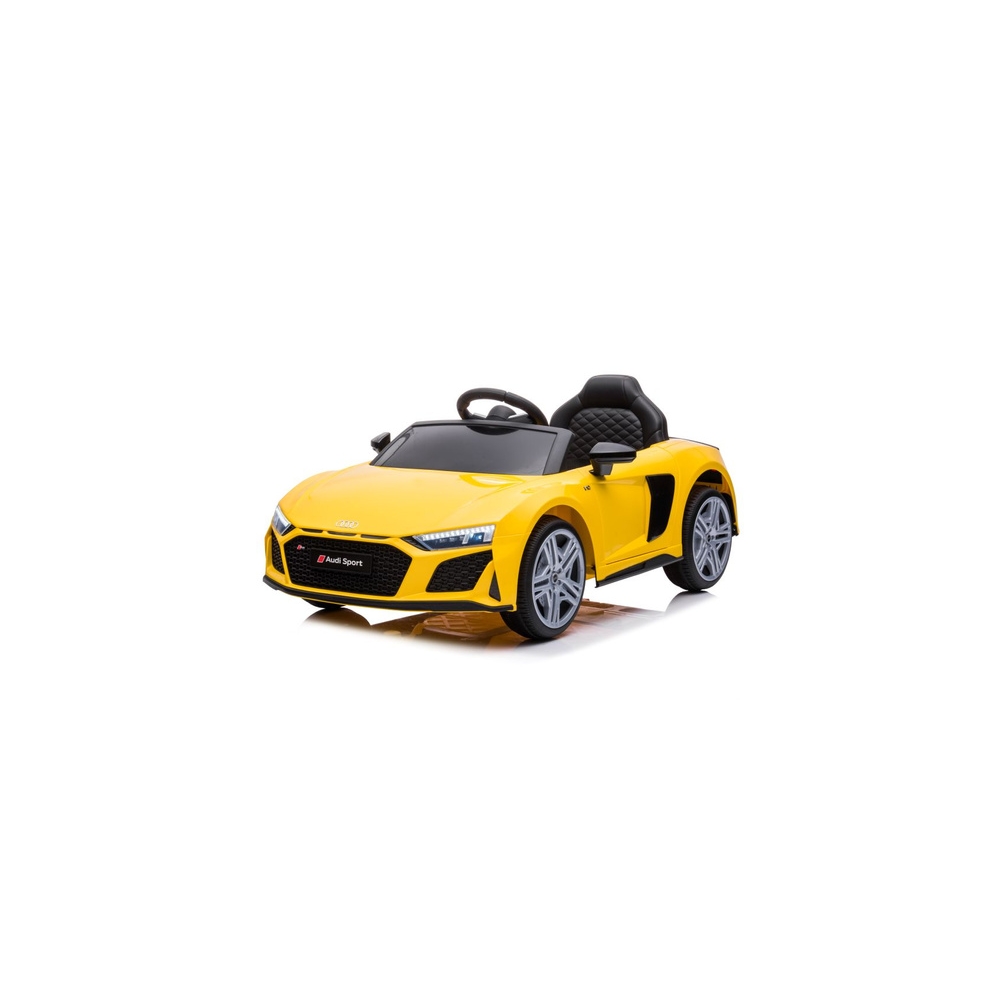 Elektromobilis Audi R8 Lift A300, Yellow-Elektromobiliai vaikams, Mašinos-e-vaikas