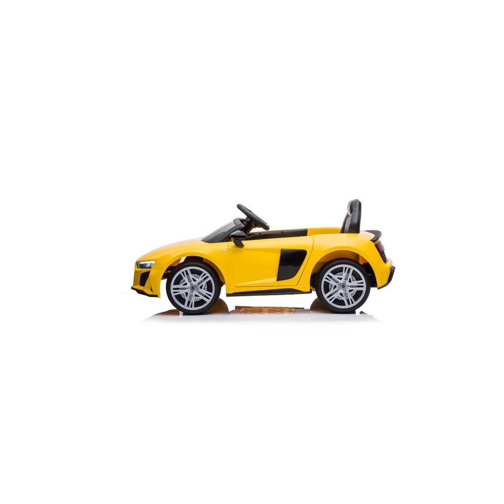 Elektromobilis Audi R8 Lift A300, Yellow-Elektromobiliai vaikams, Mašinos-e-vaikas