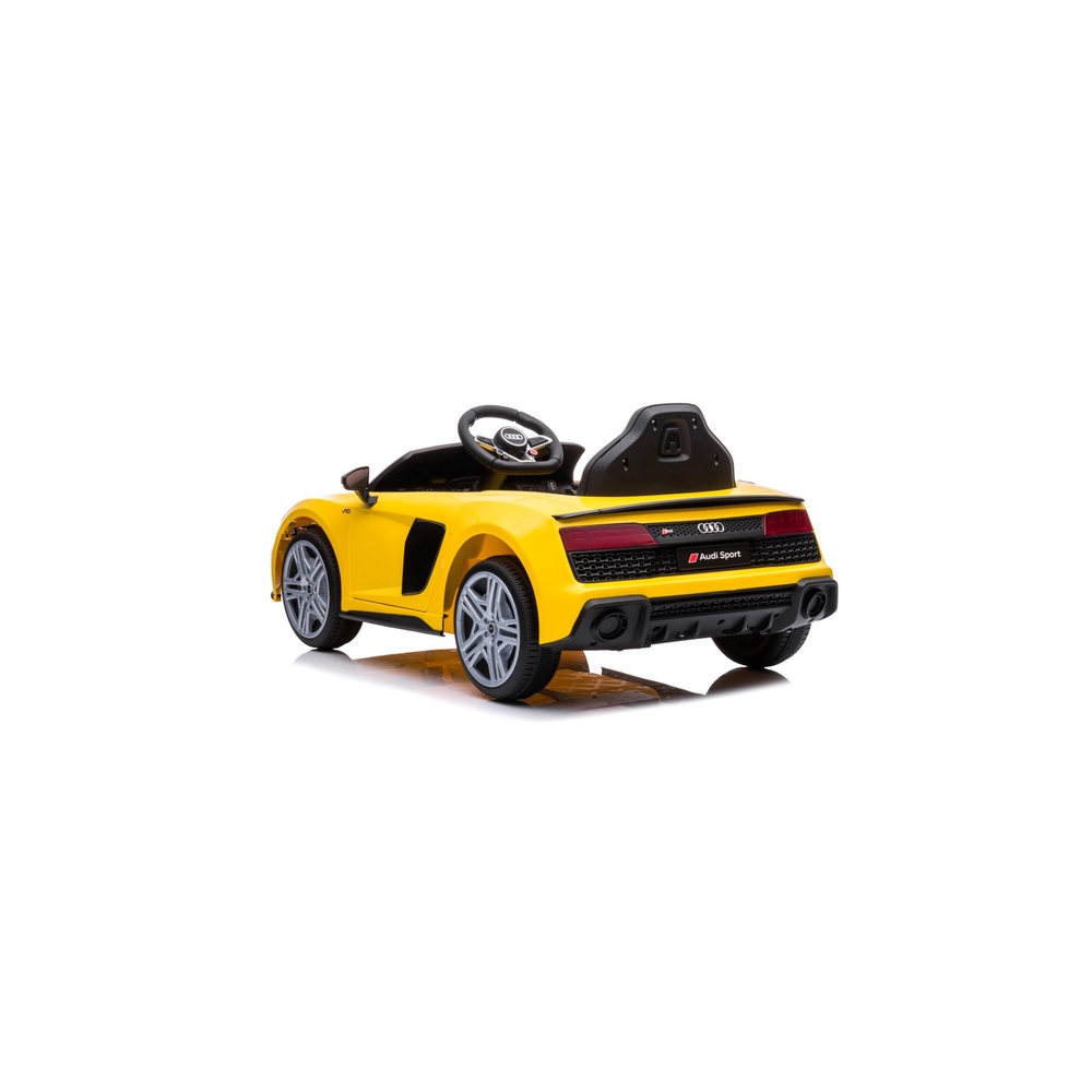 Elektromobilis Audi R8 Lift A300, Yellow-Elektromobiliai vaikams, Mašinos-e-vaikas