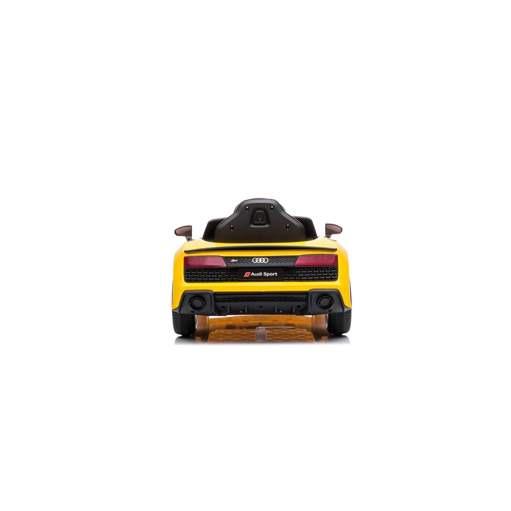 Elektromobilis Audi R8 Lift A300, Yellow-Elektromobiliai vaikams, Mašinos-e-vaikas