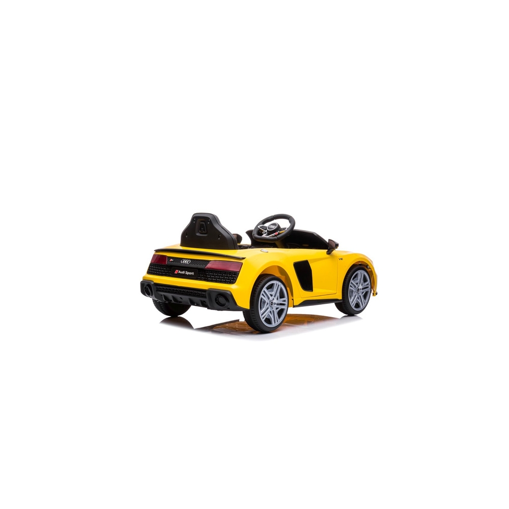 Elektromobilis Audi R8 Lift A300, Yellow-Elektromobiliai vaikams, Mašinos-e-vaikas