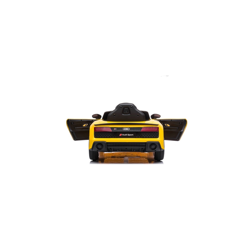 Elektromobilis Audi R8 Lift A300, Yellow-Elektromobiliai vaikams, Mašinos-e-vaikas