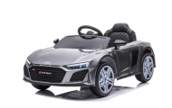 „Audi R8 Lift A300“ akumuliatorinis automobilis, sidabrinės spalvos-Elektromobiliai vaikams, Mašinos-e-vaikas