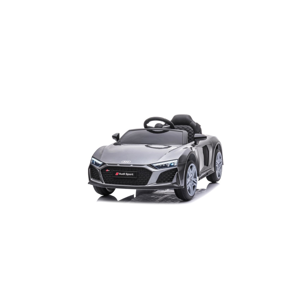 „Audi R8 Lift A300“ akumuliatorinis automobilis, sidabrinės spalvos-Elektromobiliai vaikams, Mašinos-e-vaikas